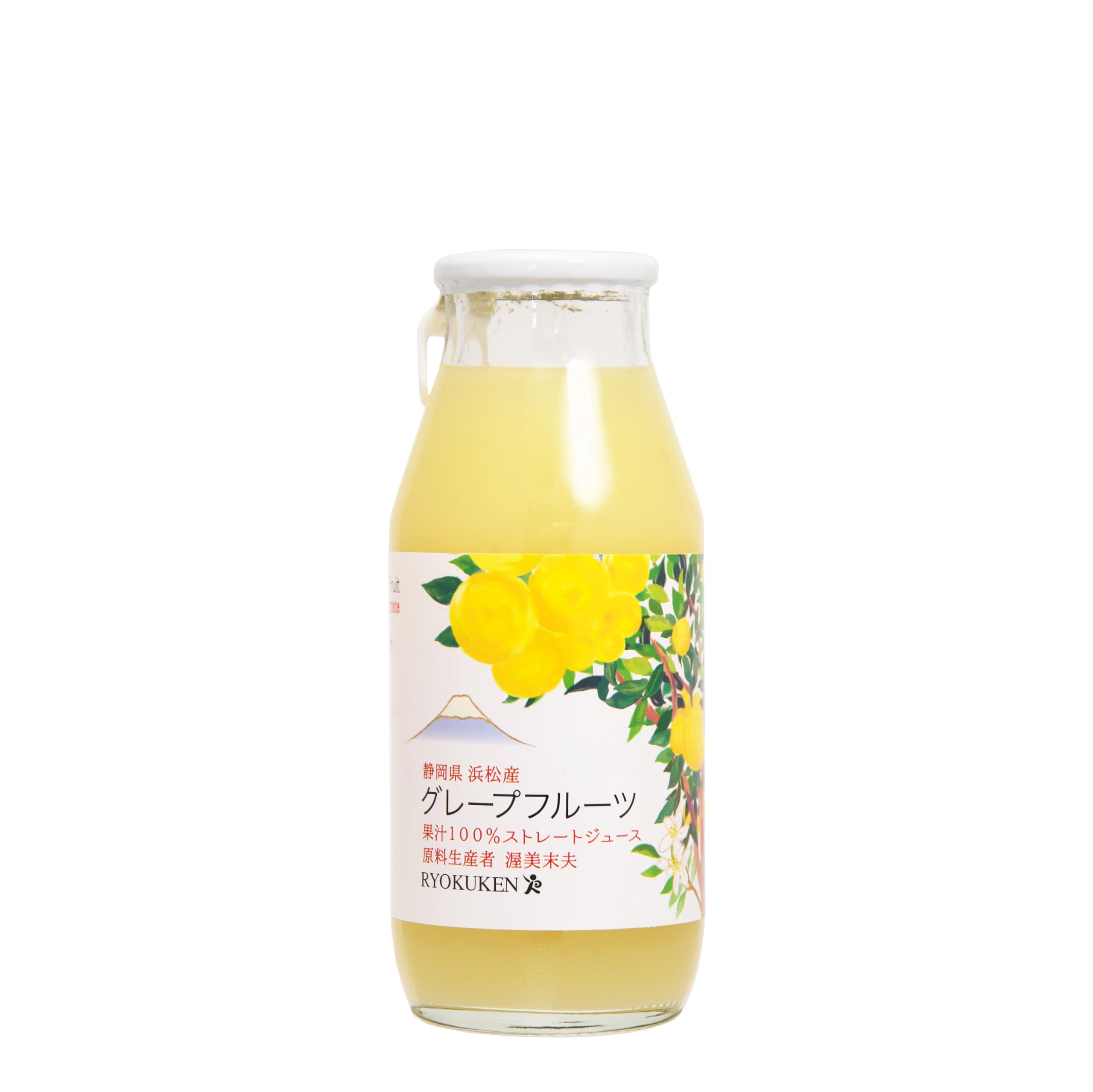 Amazon.co.jp: りょくけん 国産グレープフルーツジュース180ml 食品