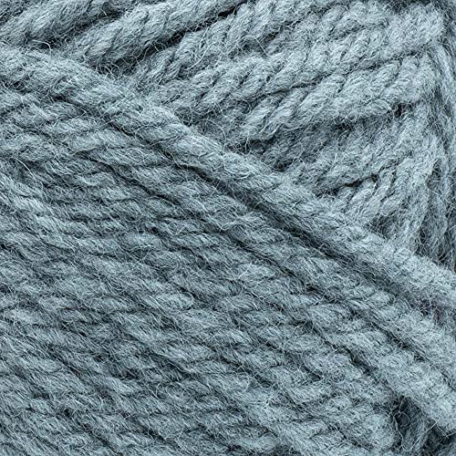 Image of Lion Brand Yarn, Hue + Me Chunky Yarn for Crocheting, Knitting, and Crafts, Cement, 1 Pack