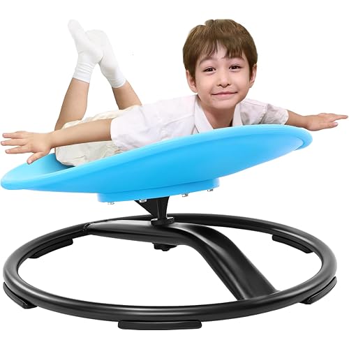 Zhenx Spinning Chair for Autistic Kids (Ages 3-18), Autism Sensory Toy Gift
