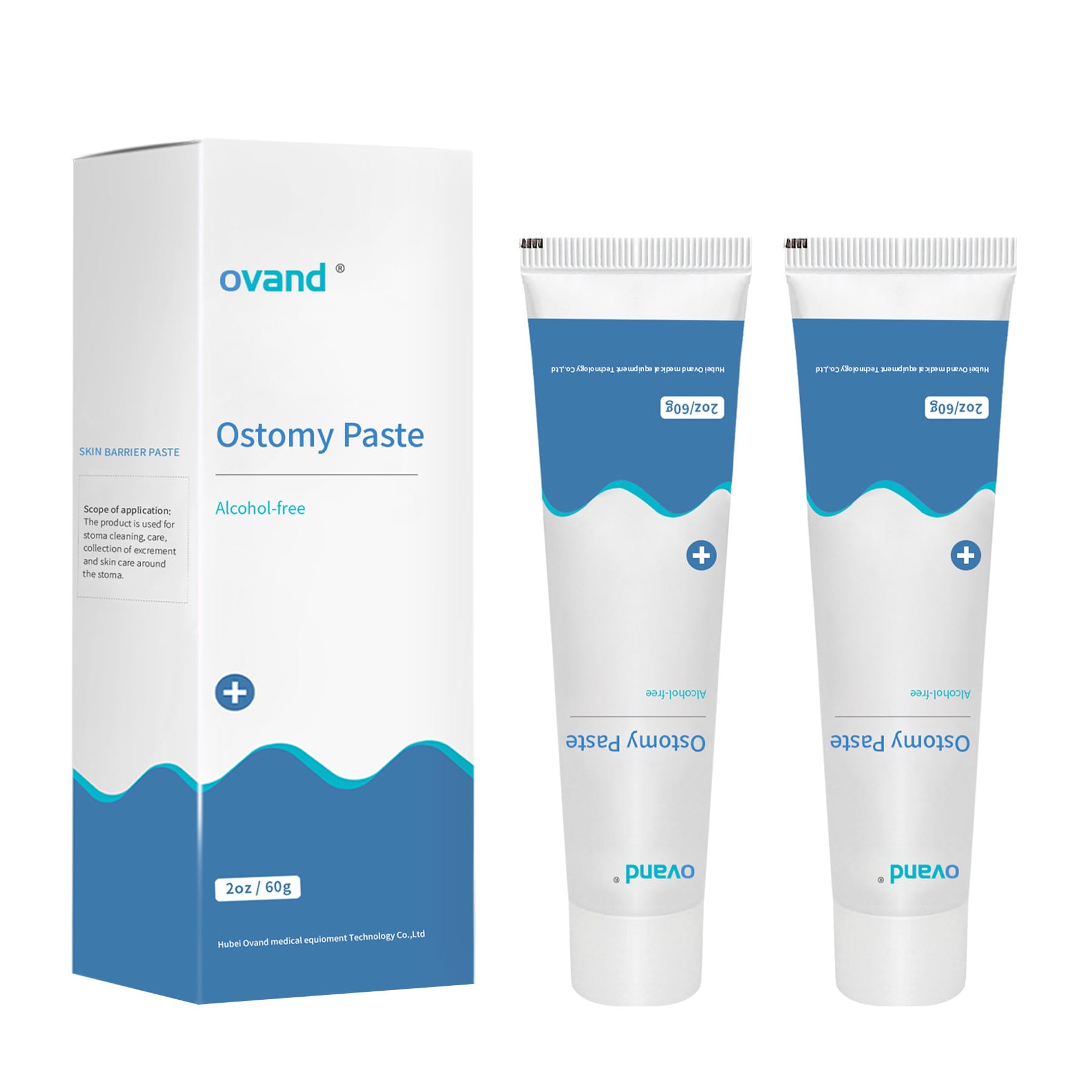 ostomy paste alcohol-free skin barrier ostomy paste for stoma filling to prevent leaks stoma care supplies ostomy supplies 2 box