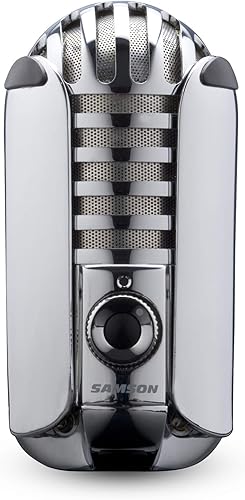 Miniatura 2 de Micrófono de condensador USB Samson Meteor para podcasting, grabación de podcast, escritorio