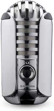 Samson Meteor Mic USB Condenser Podcasting Podcast Recording Desktop Microphone