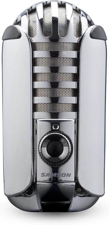 Samson Meteor Mic USB Condenser Podcasting Podcast Recording Desktop Microphone