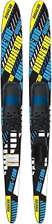Airhead 67" Trainer Combo Water Skis - Adjustable Bindings US 5-12, Stability for Kids & Adults All Skill Levels