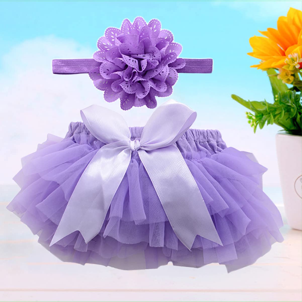 GALPADA Baby-Tutu-Rock 3 STK Rock Mädchen Kind Unterwäsche Tutu Baby