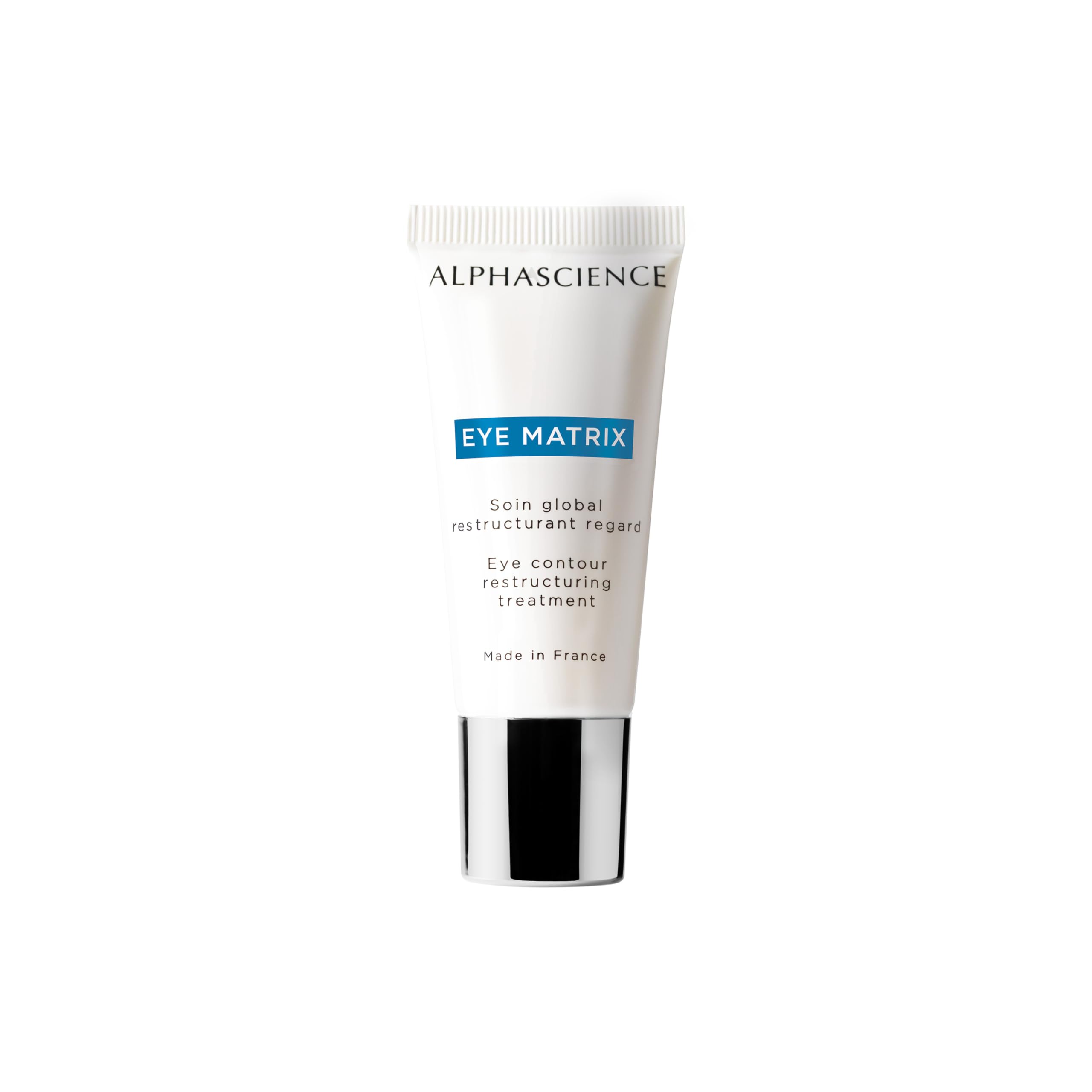 ALPHASCIENCE Eye Matrix 15ml - Gel antiedad para el contorno de ojos - Hidratante y suavizante - Fórmula rica para ojeras, bolsas, arrugas y líneas de expresión - Sin perfume ni conservantes