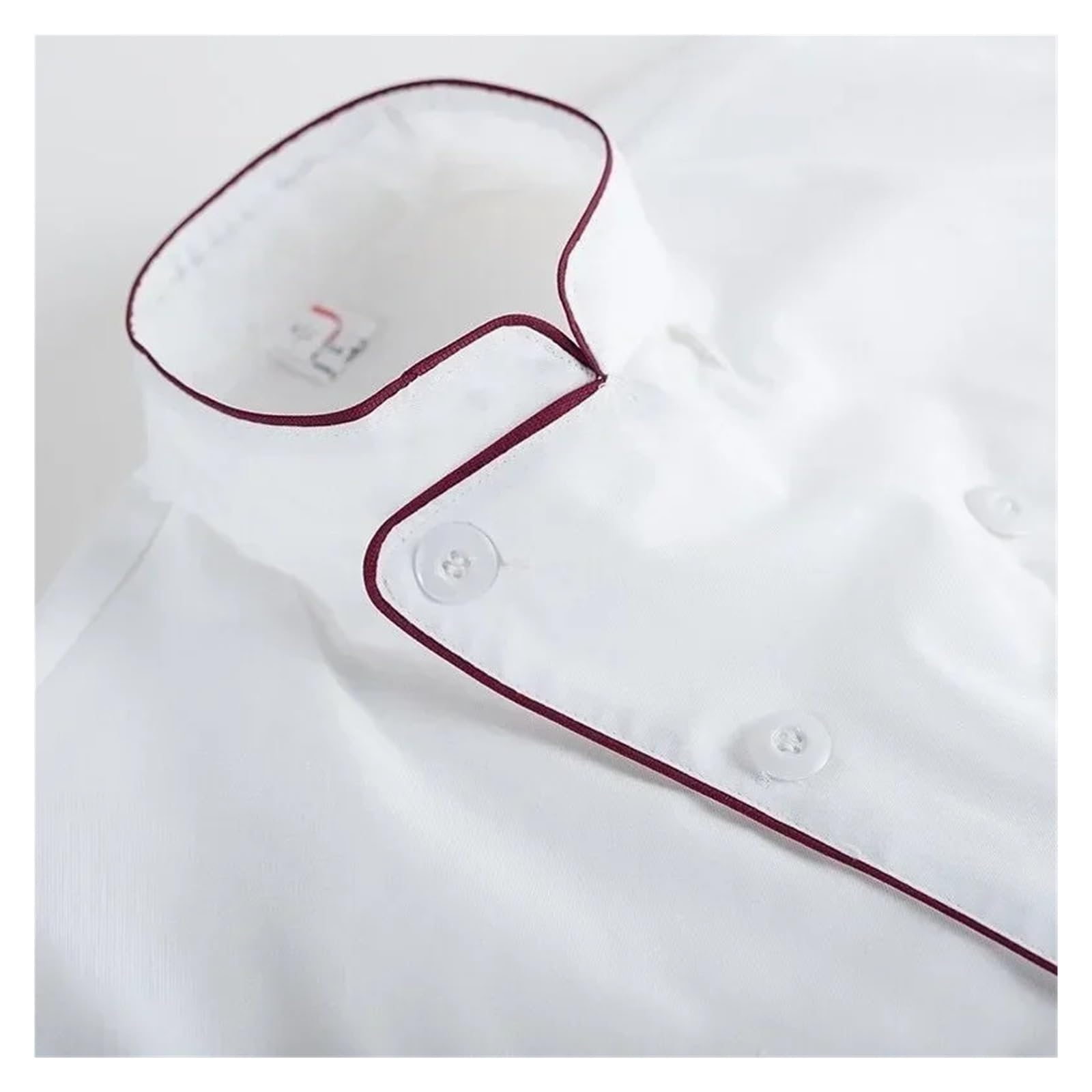 Chaquetilla Cocinero Hombre Ropa de Trabajo de Chef for Hombre, de Manga Larga, for Hotel, Restaurante, cafetería, Ropa de Trabajo de Manga Corta, Conjunto de Cocina
