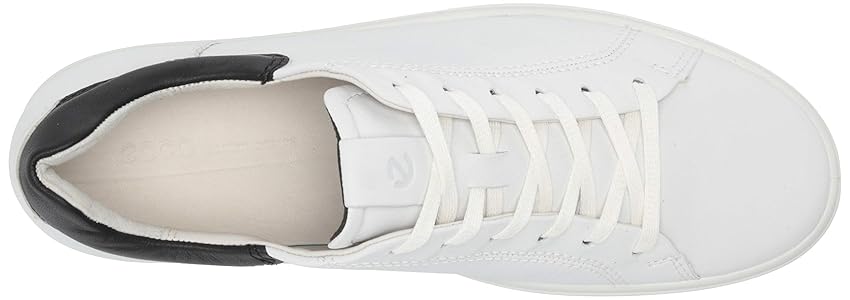 Amazon.com | ECCO womens Soft 7 Street Sneaker, White, 6-6.5