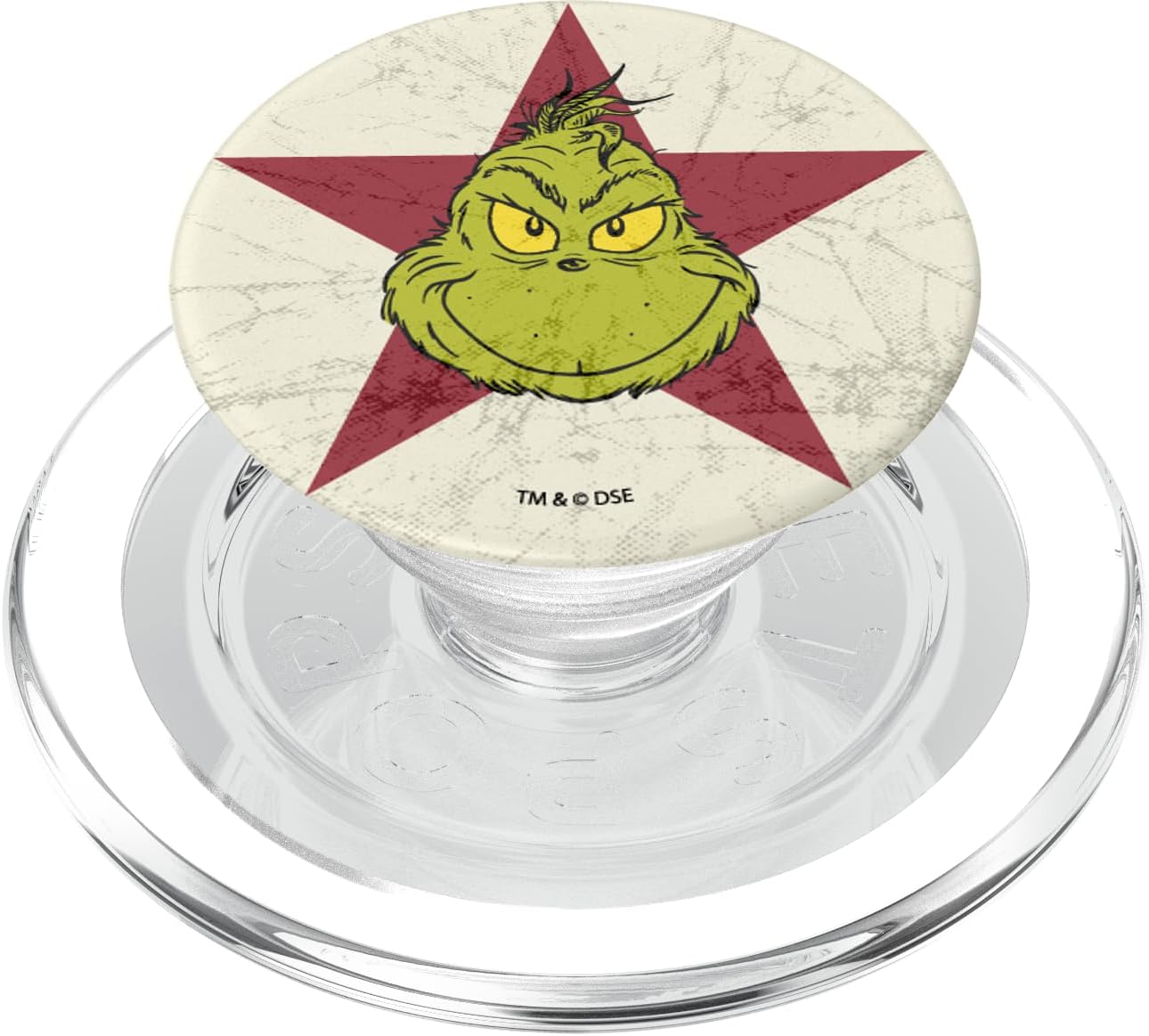 Dr. Seuss Grinch Star PopSockets MagSafe PopGrip for iPhone