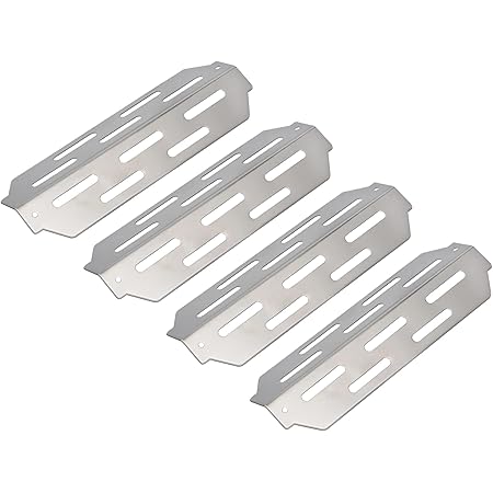 Amazon.com : GasSaf 304 Heat Deflectors for Weber Genesis II 410, 12.5 ...