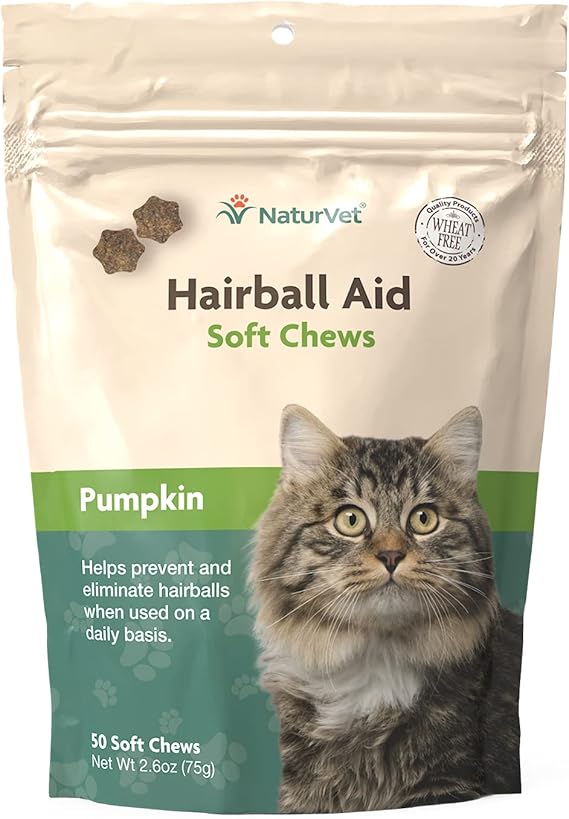 NaturVet Hairball Remedy Vitamin & Digestive Aid