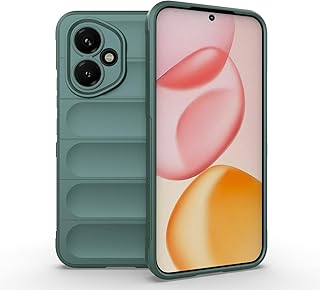 جراب موبايل جلوبال ماجيك شيلد لهونر 400 من البولي يوريثين المقاوم للحرارة والسيليكون مضاد للصدمات من انبلاك لموبايل هونر 400 (أخضر)