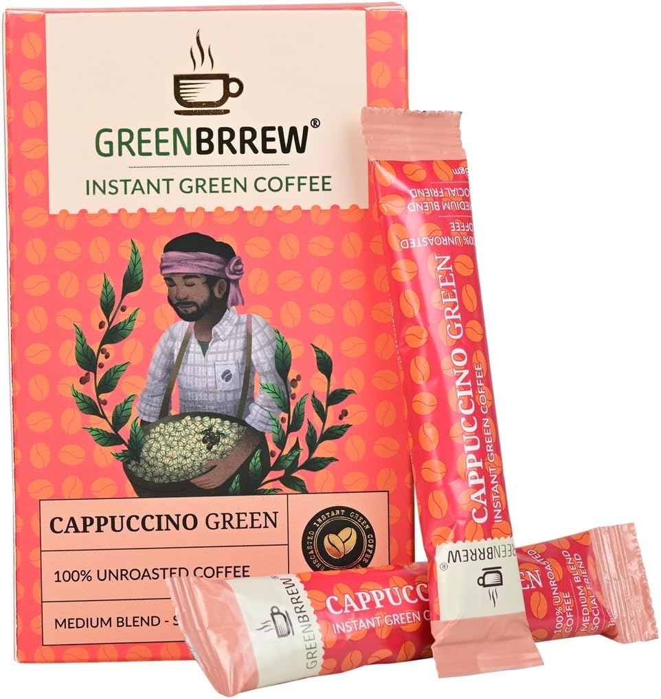 Cappuccino Green Coffee | Medium Blend | Social Friend |