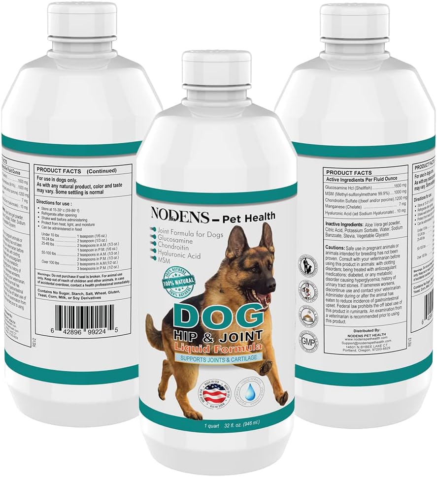NODENS Dog Hip and Joint™ Concentrated Liquid Formula