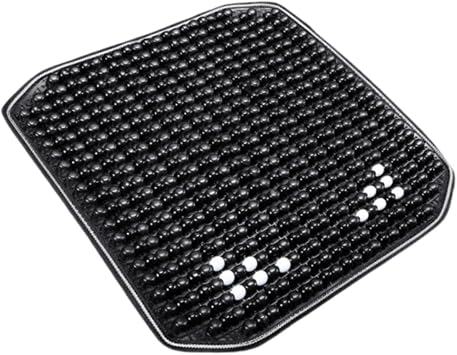 Cooling Pad Wood Beaded Seat Cooling Seat Mat for Automobile, Black