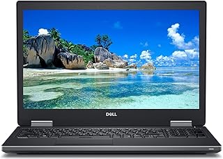 Dell Precision 7530 FHD Workstation FHD Non-Touch Laptop Pc Intel Core i9-8950HK 32GB Ram 1TB SSD Drive, HDMI, Thunderbolt, Camera, NVIDIA Quadror P3200 4GB GDDR5 Graphics, Windows 10 Pro (Renewed)