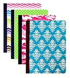 4 Unit Variety Pack Composition Notebooks (College Ruled, Non-Punched) (9.75