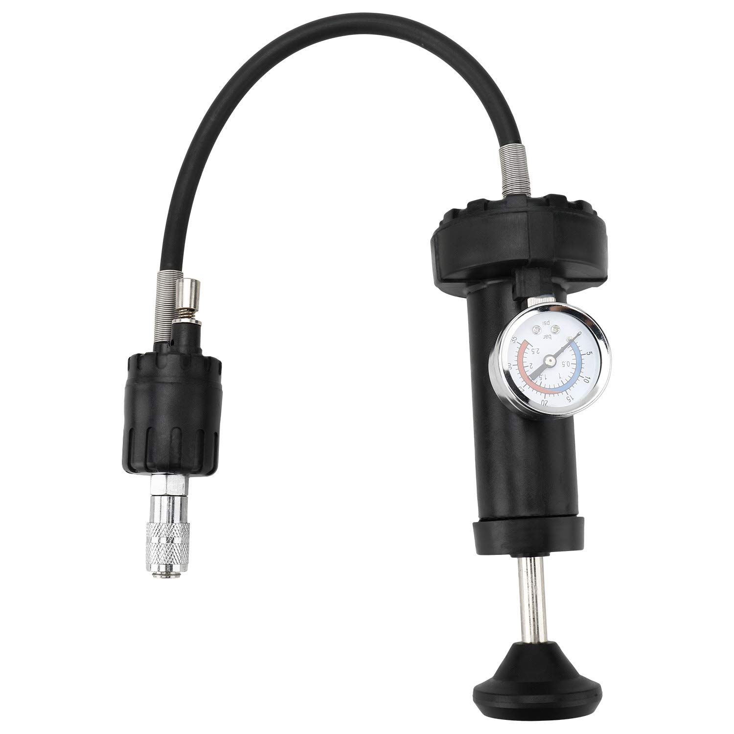 8MILELAKE 33Pcs Radiator and Cap Pressure Tester Kit Vacuum Type