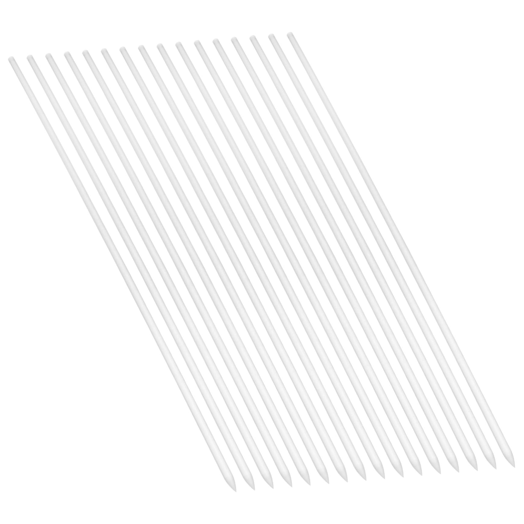 BESTonZON 2 Ensembles Support De Plantes Acrylique Transparent Lot de Piquets pour Fleurs Et Plantes Grimpantes Système De Soutien Vertical pour Et Intérieur 16 Pièces * 2
