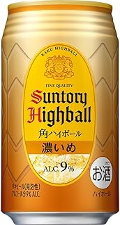 角ハイボール 〈濃いめ〉 [サントリー ウイスキー ハイボール 日本 350ml×24本]