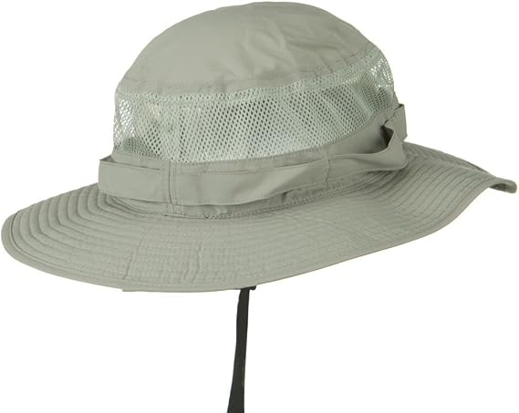Juniper UV 50+ Side Mesh Talson Bucket Hat - Grey M-L