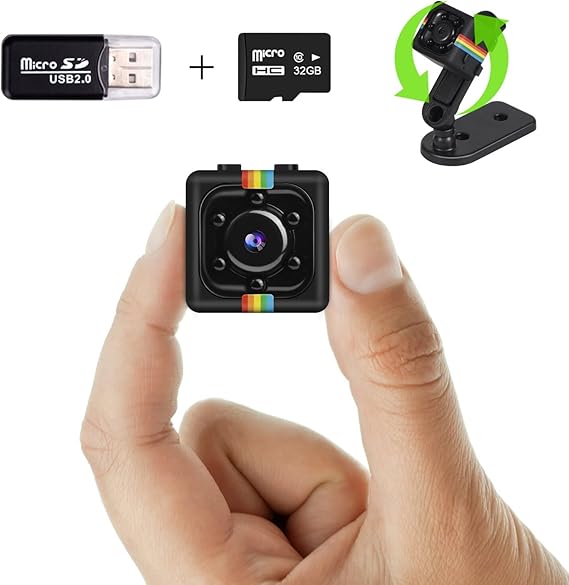 Amazon.com : Bextgoo Spy Camera, No WiFi Small Cameras with 32GB Memory ...