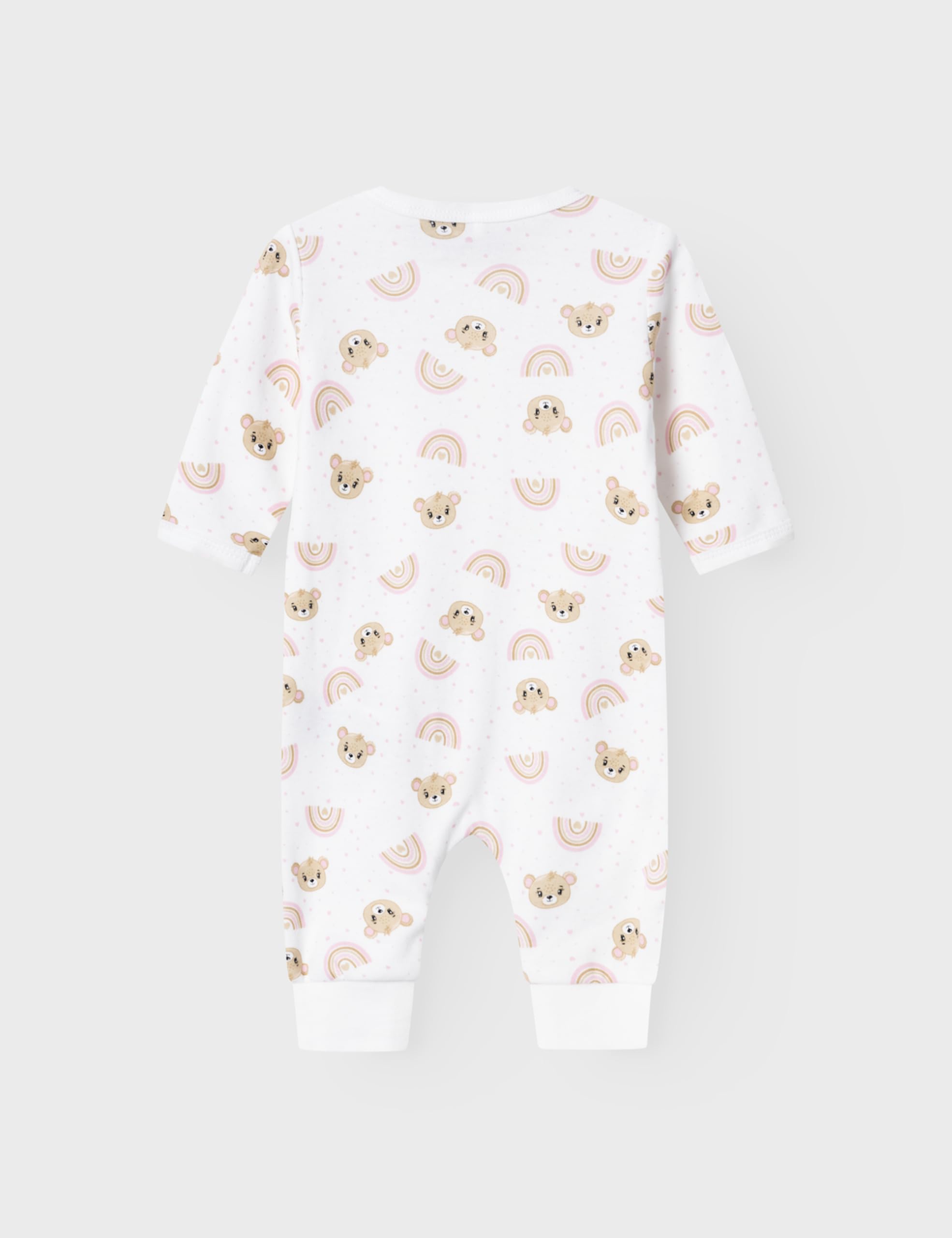 NAME IT Nbfnightsuit Zip Orchid Pink Teddy Noos Pigiama Bimba
