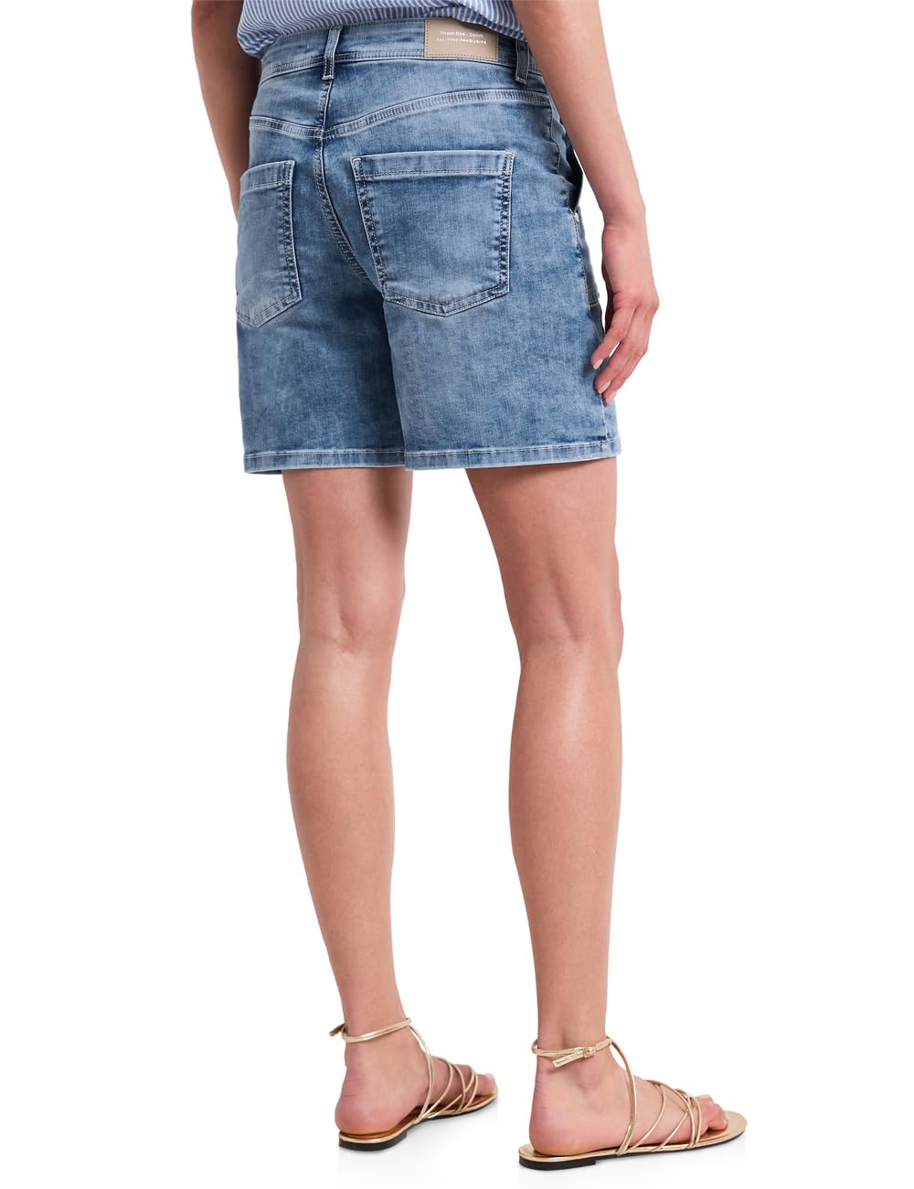 Street One Straight Leg Shorts im Casual Fit