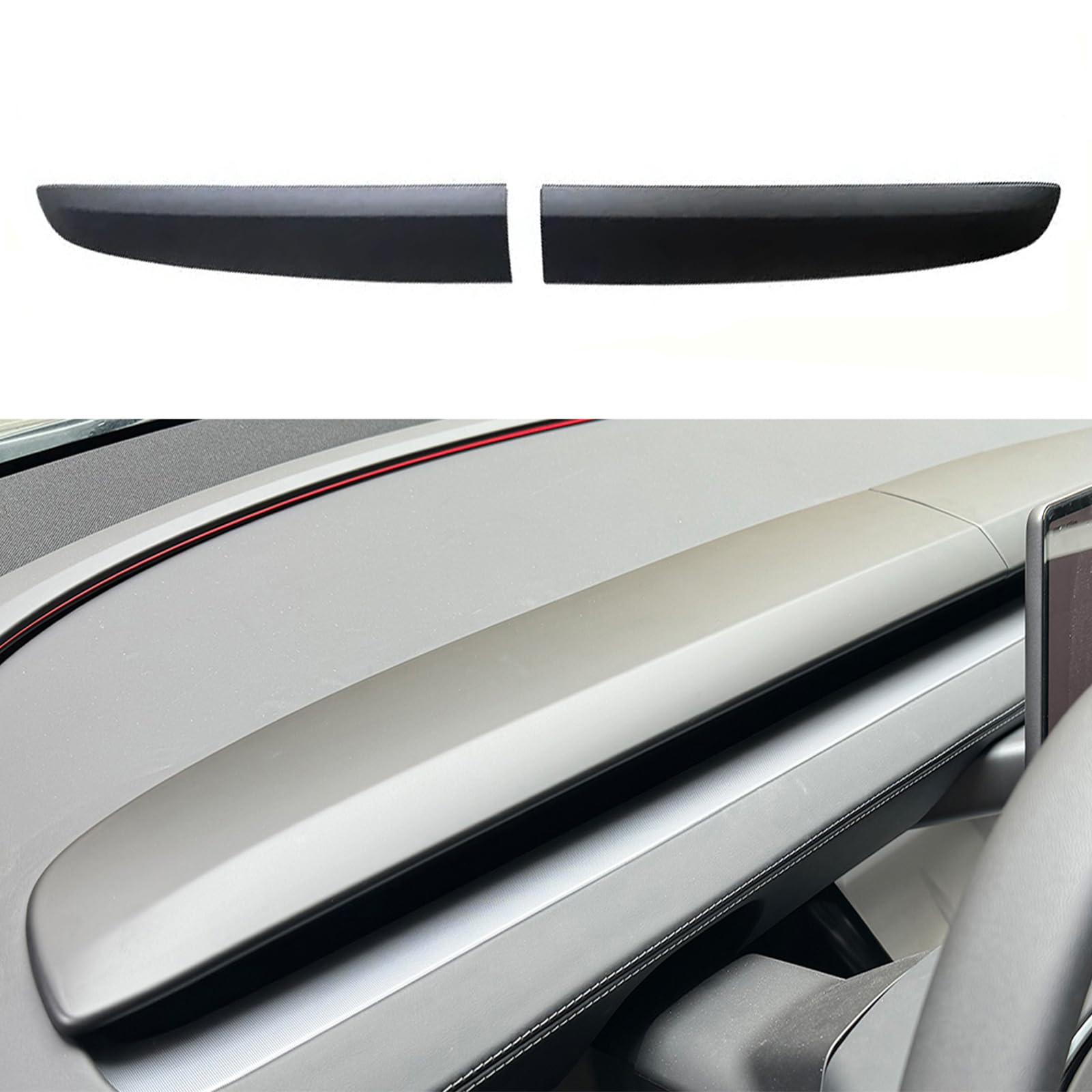 Dash Wrap Dashboard Cover for Tesla Model Y 2025 2026 Model 3 2024-2026