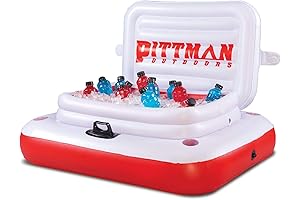 Pittman 72 Can Floating Ice Chest for a Relaxing Pool Day