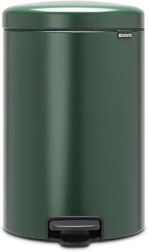 Brabantia Pedal Bin, Pine Green, 20 Litre