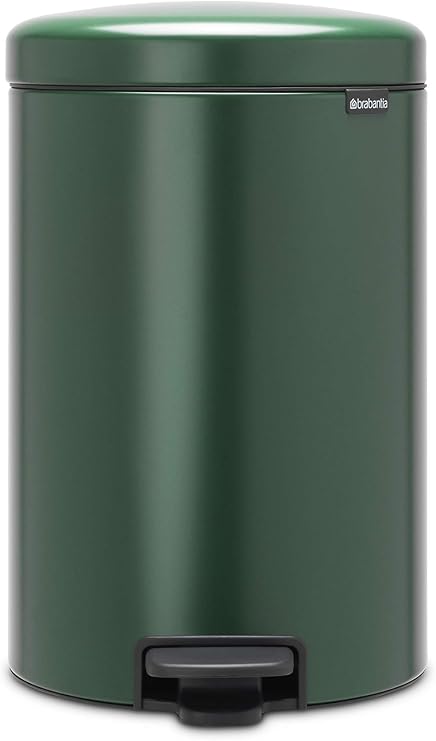 Brabantia Pedal Bin, Pine Green, 20 Litre