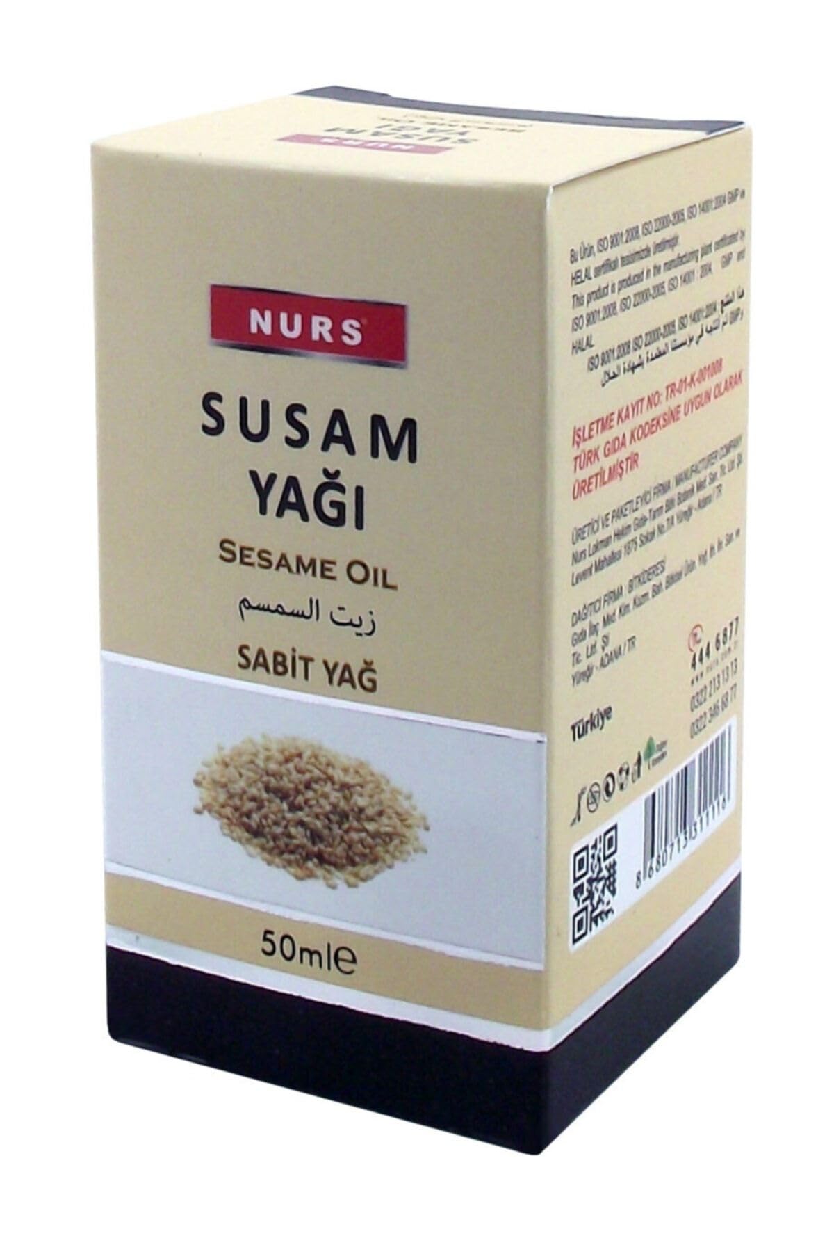 Nurs Susam Yağı 50 Ml