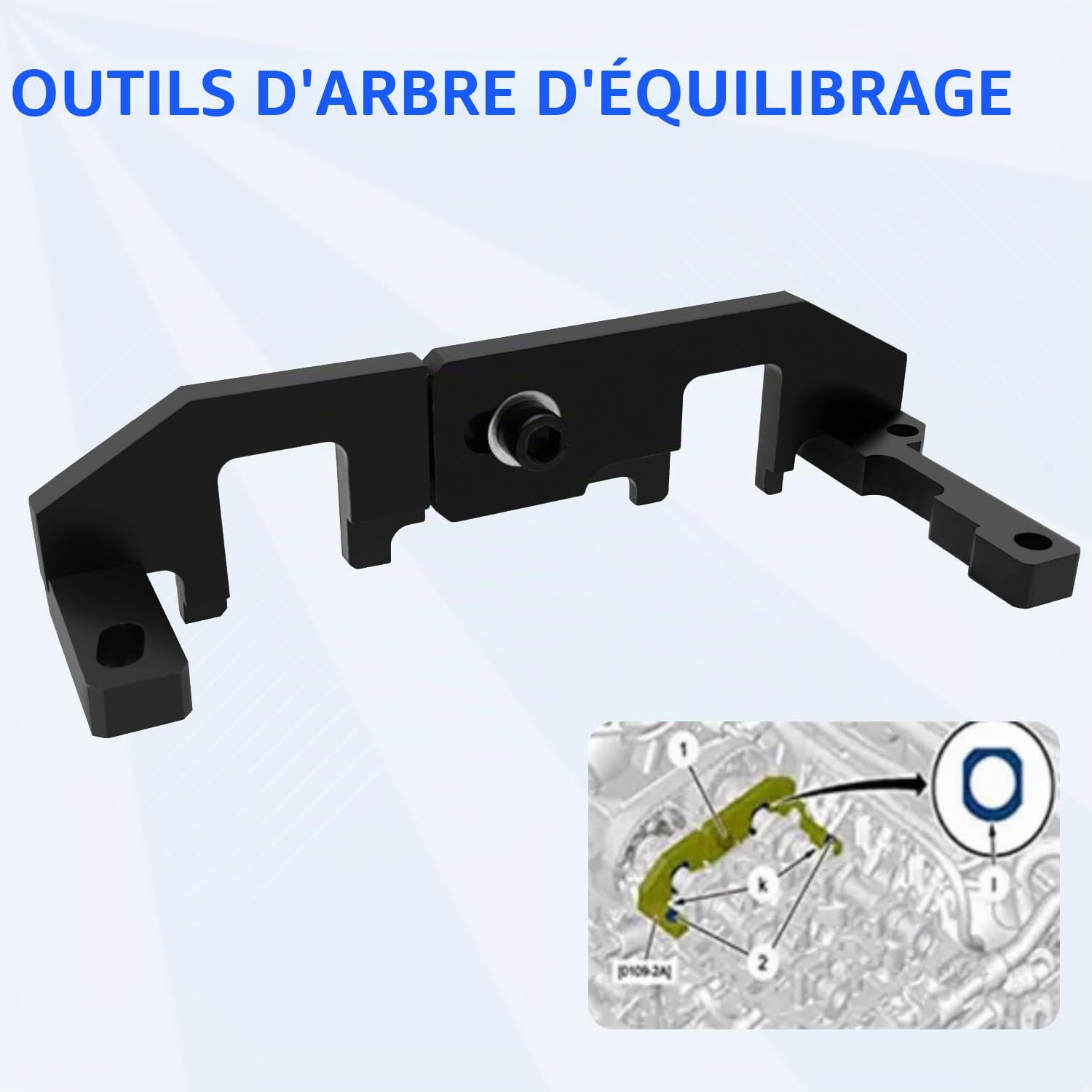 ZKTOOL Kit d'Outils de Calage de Moteur pour Citroën Peugeot Opel