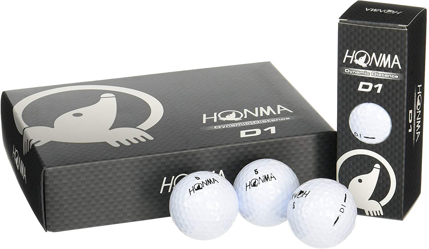 Amazon.co.jp: Honma D1 Dynamic Distance Golf Balls 1 Dozen (White