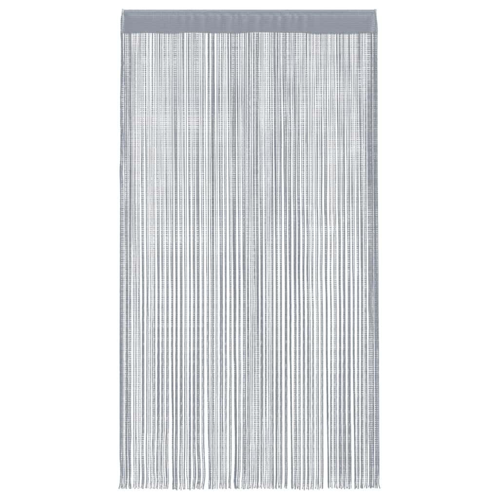 Générique Zasłona nitkowa 2 szt. 140 x 250 cm Jasnoszary