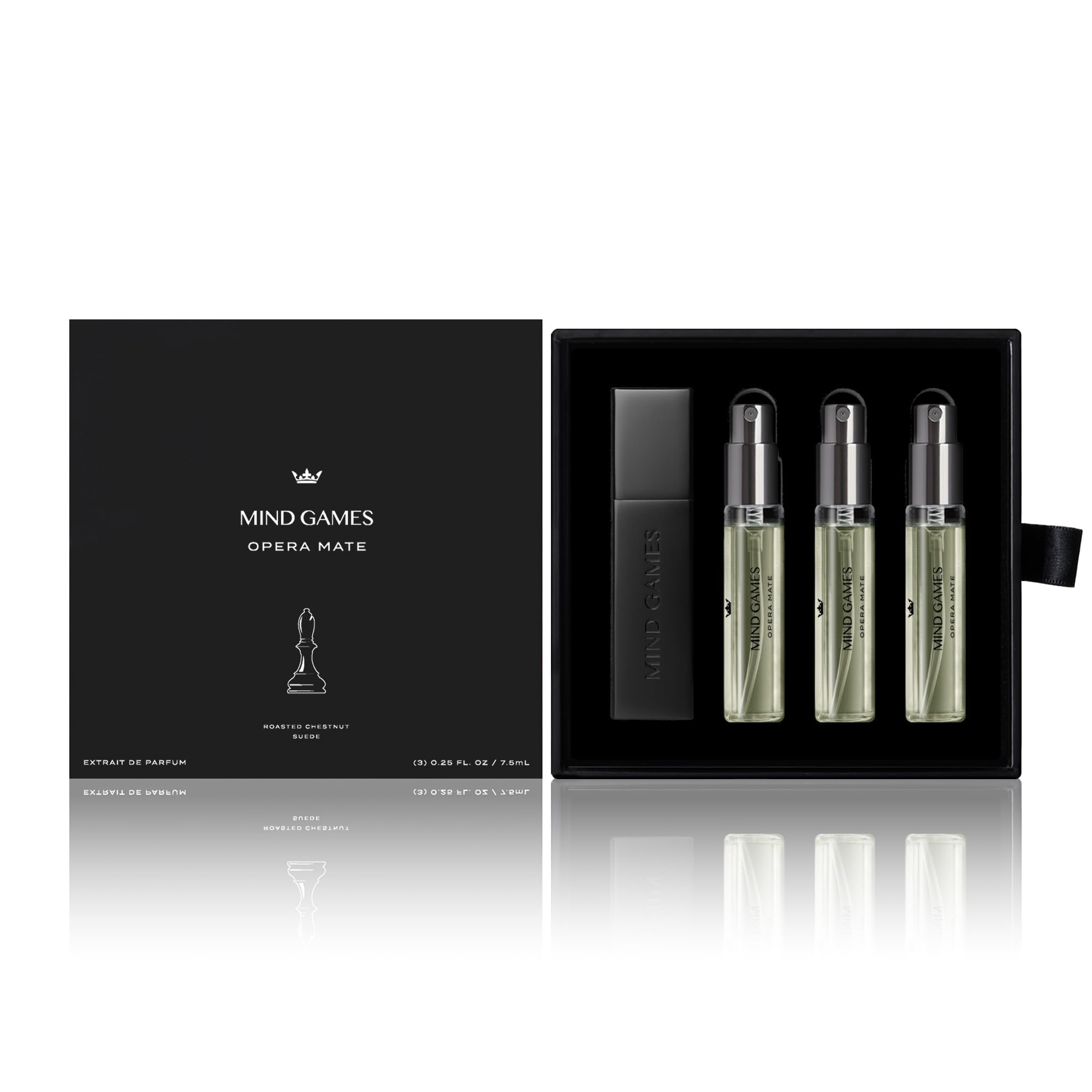 Amazon.com : MIND GAMES Opera Mate Travel Trio Gift Set : Beauty