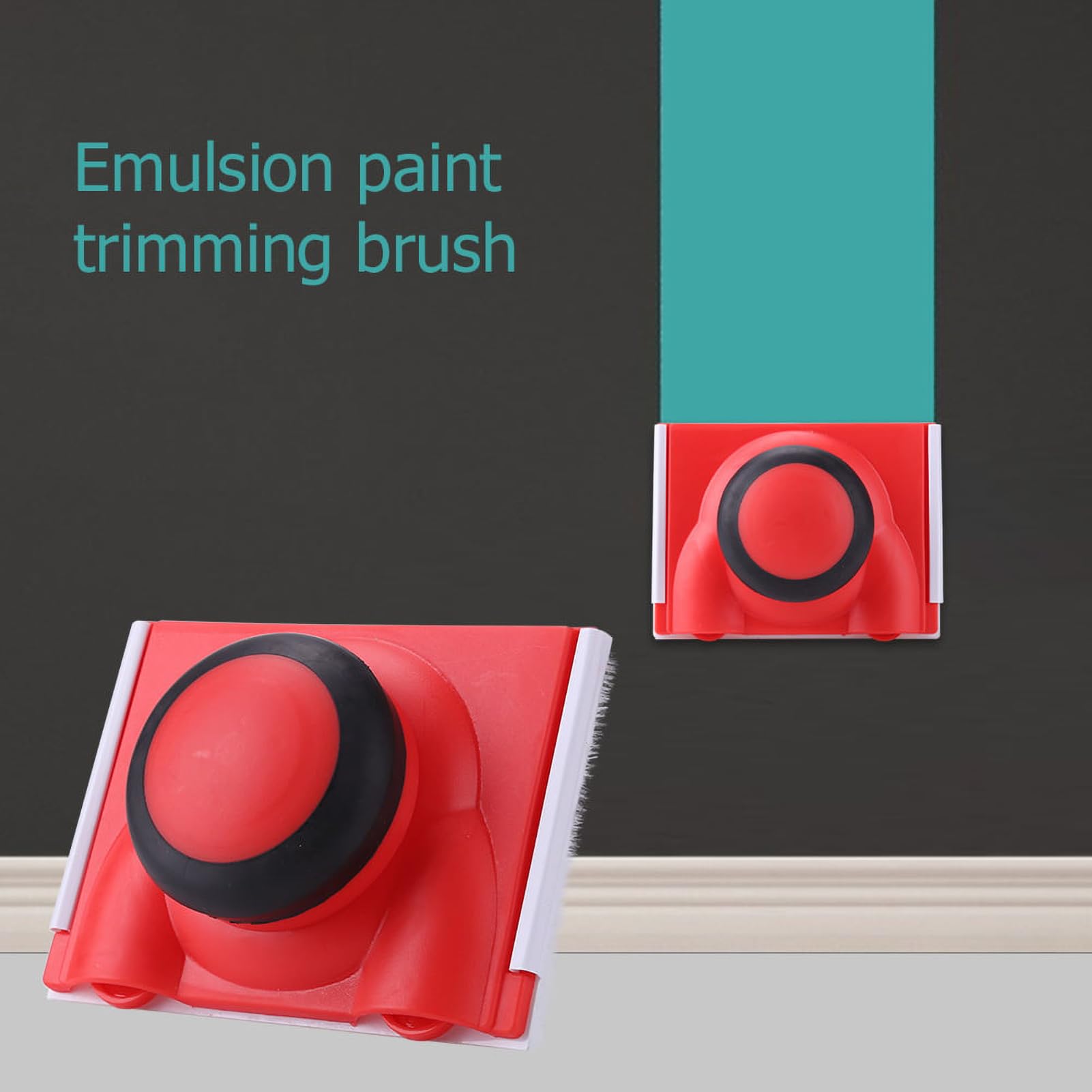 Paint -Storey – Pennello Edger con pad Retouching | Pittore angolare, contenitore per vernice, tampone per vernice dai bordi delle pareti, pennello per pareti angolari e soffitti