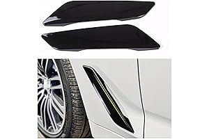 Eiseng Side Wing Air Vent Hood Intake Fender Cover Trim Compatible with...