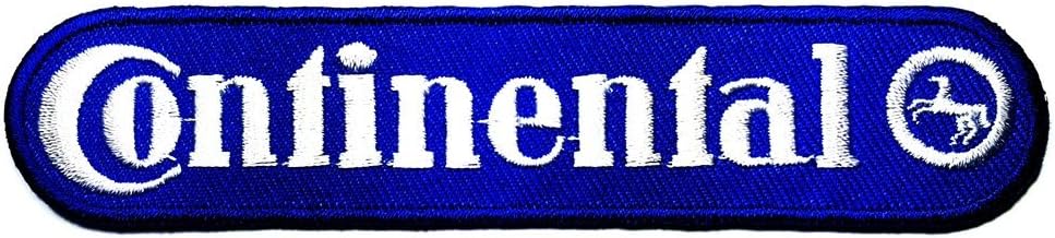 Continental Tire Tyres Logo Patch Sew Iron on Embroidered