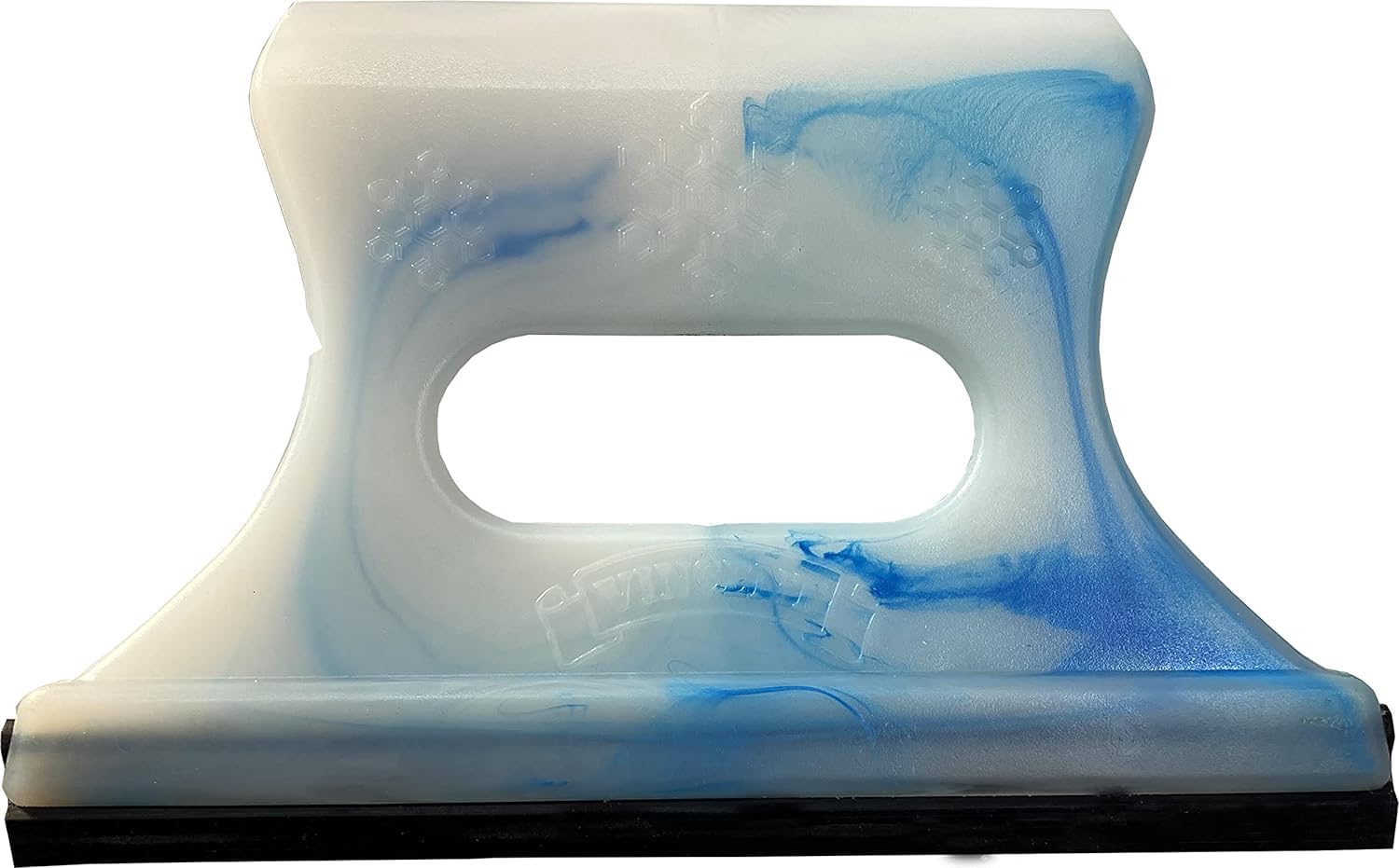 Sanfor - Rasqueta y Rascador de Hielo Para Coche | Rascahielos Doble Función | Raspador de Hielo Para Parabrisas | Quitanieves | Color Celeste