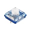 Kai-lh Low Profile Switch Deep Sea Quiet MINI Switch Choc 1353 Linear Eyelet for Tactile Whale Custom DIY Mechanical Keyboard 10, White Switch