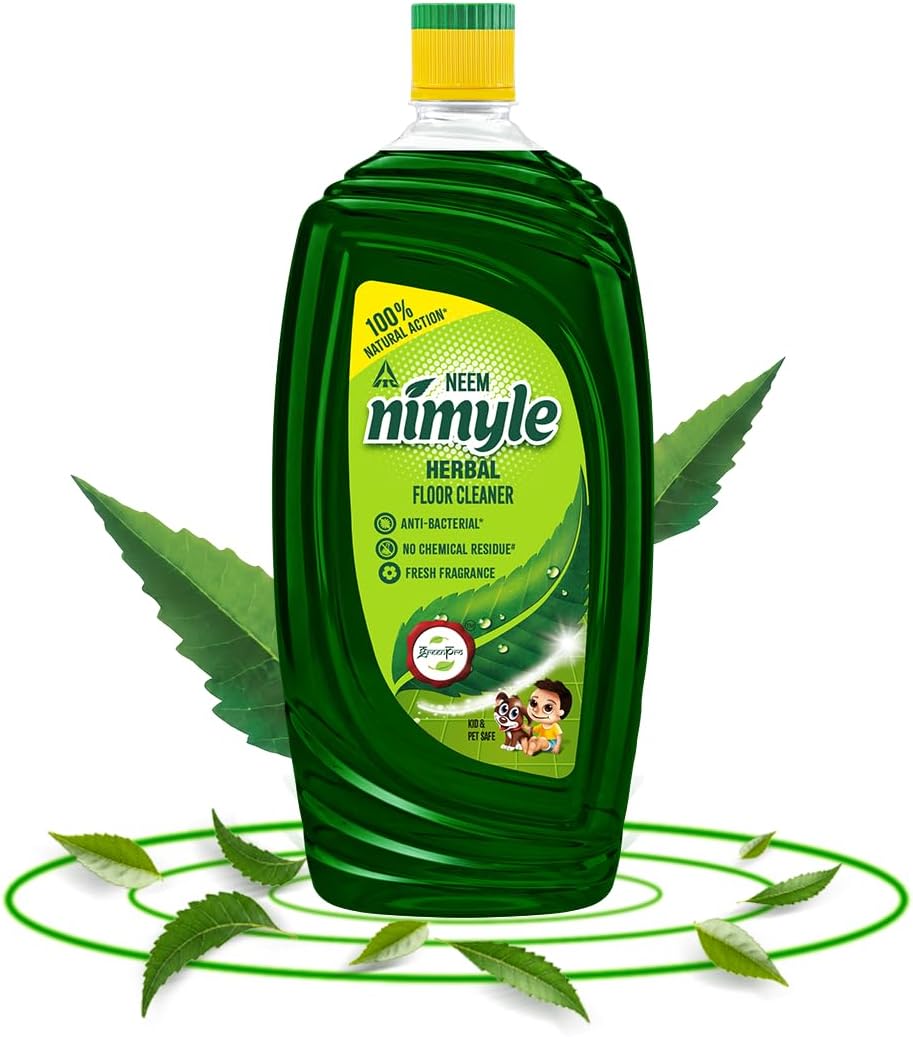 - Eco friendly floor cleaner with Power of Neem for 99.9% anti bacterial protection - Herbal 1.8 L