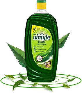 Nimyle Eco friendly floor cleaner with Power of Neem for 99.9% anti bacterial protection - Herbal 1.8 L Price In India