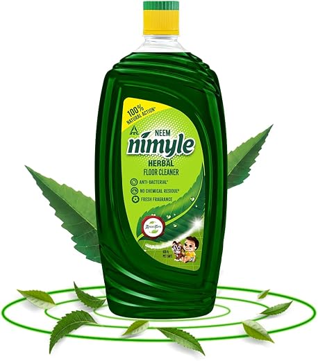 Nimyle Eco friendly floor cleaner with Power of Neem for 99.9% anti bacterial protection - Herbal 1.8 L