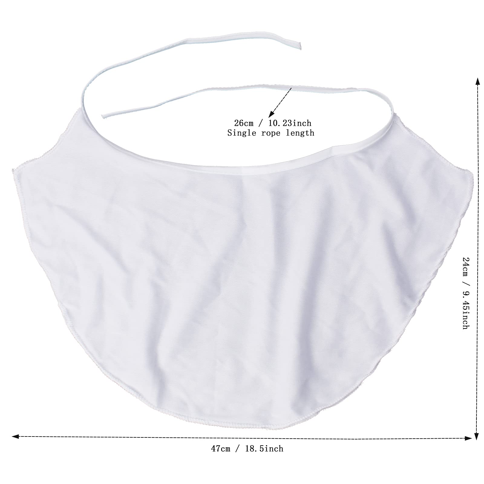 Yewong Nun Costume Accessory Set with Catholic Nun Costume Hat, Nun Collar, Cross Pendent Necklace, Cross Print Stockings