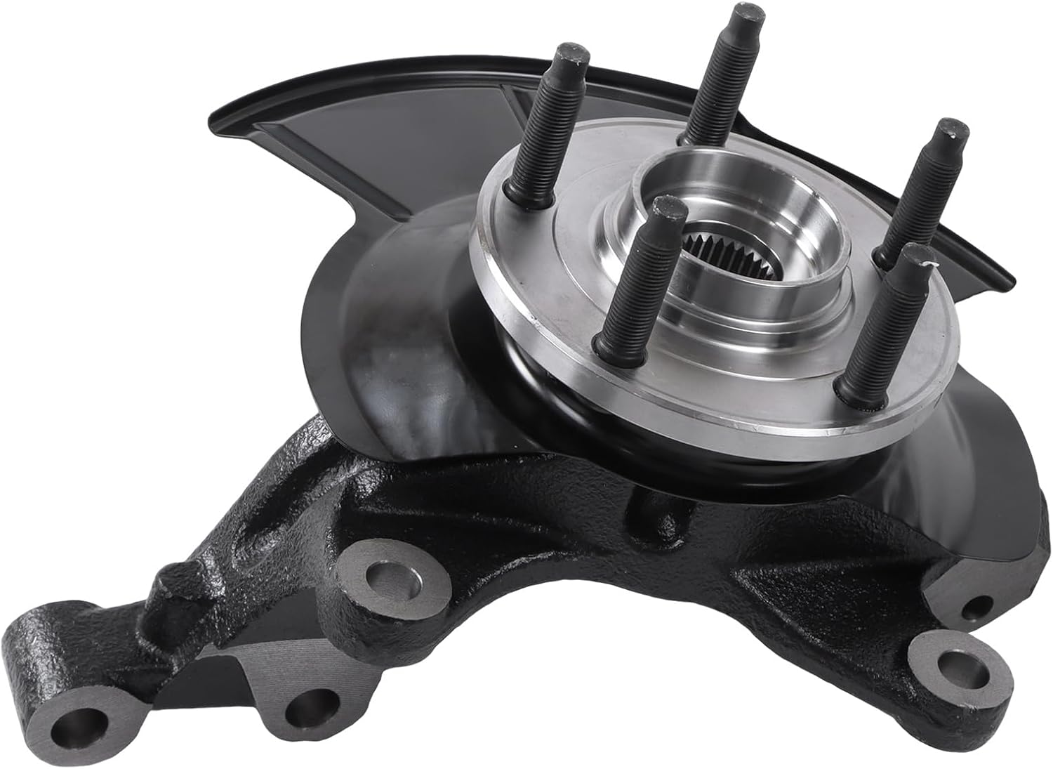 labwork Front Driver and Passenger Side Wheel Hub Bearing Steering Knuckle Assembly Replacement for Ford Edge 2011 2012 2013 2014 686-264 686-265