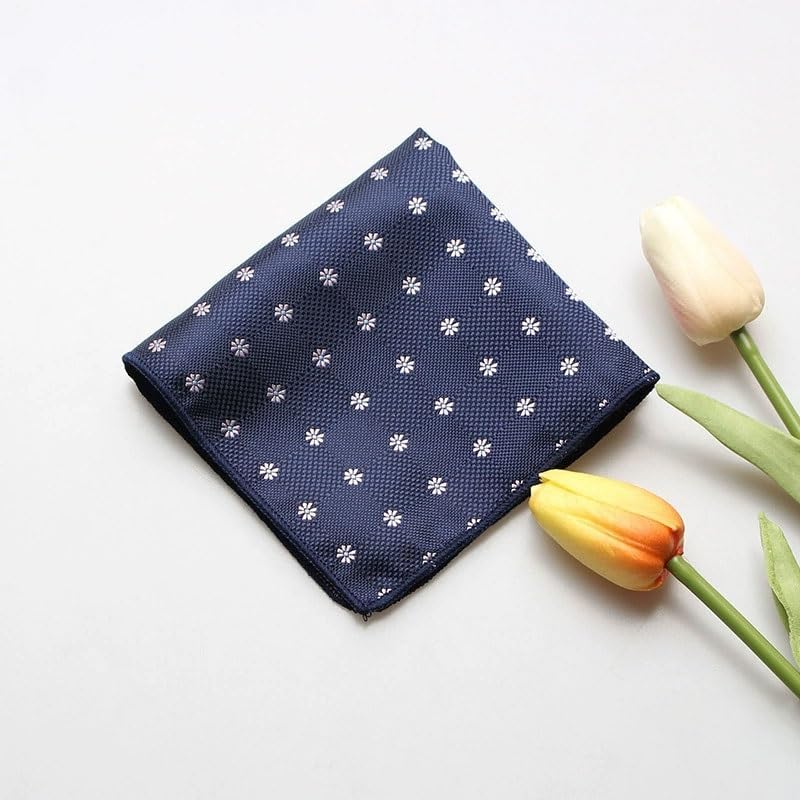 British Retro Patterned Pocket Square Men's Suit Pocket Square Handkerchief Chest Scarf