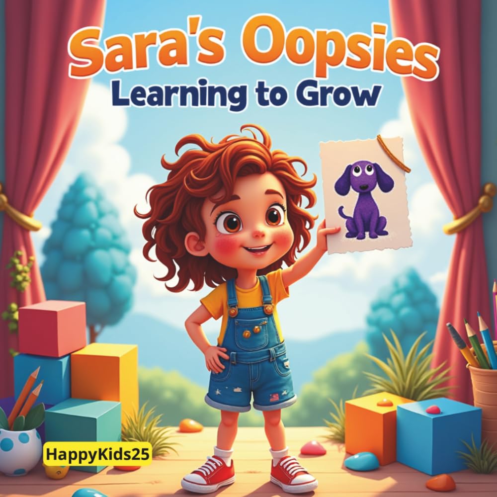 Sara's Oopsies - Learning to Grow: A Heartwarming Children’s Story About Resilience, Creativity, and Why Mistakes are Magical.