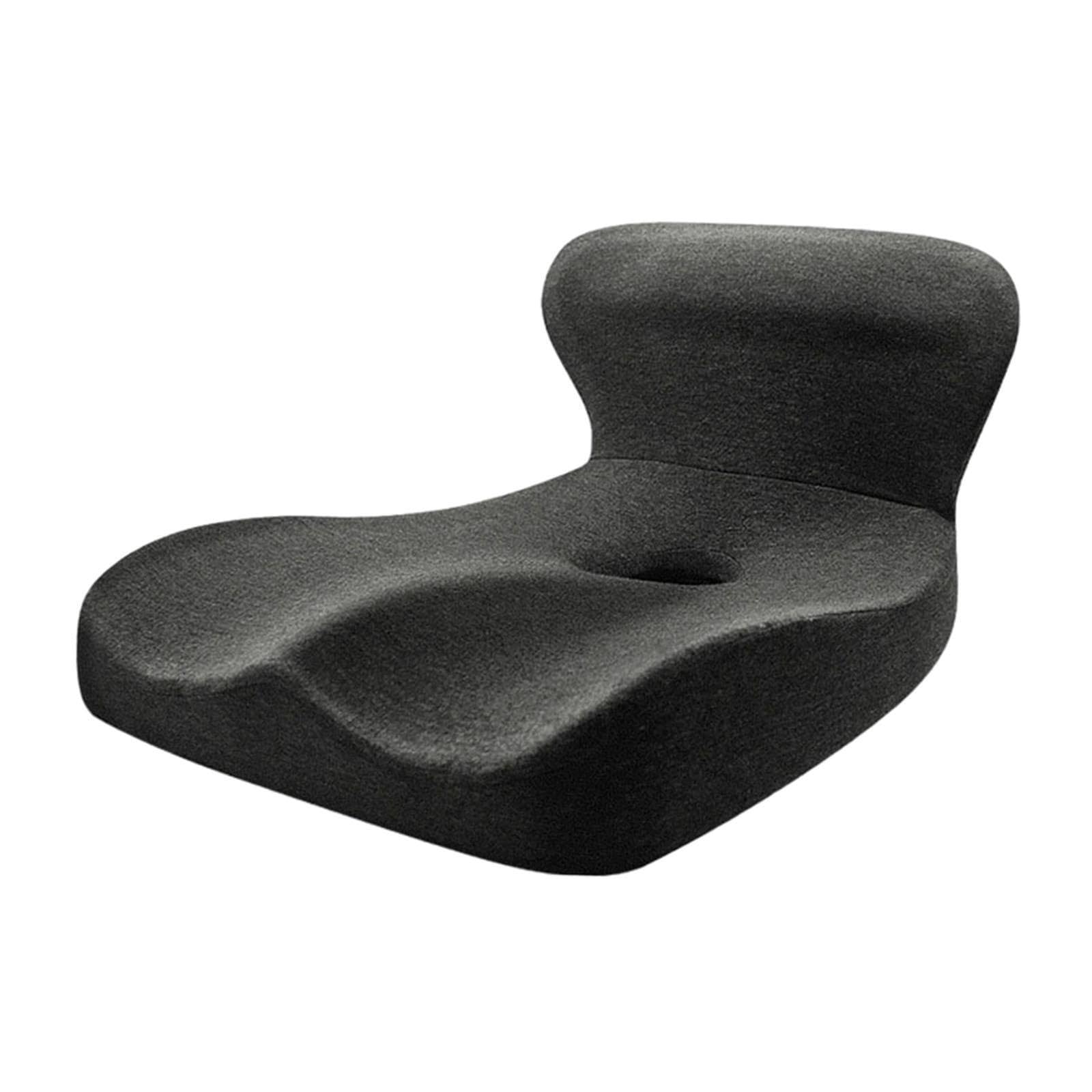 El cojín de Espuma viscoelástica para el coxis con características Transpirables integradas Garantiza Comodidad Duradera y Soporte Lumbar para